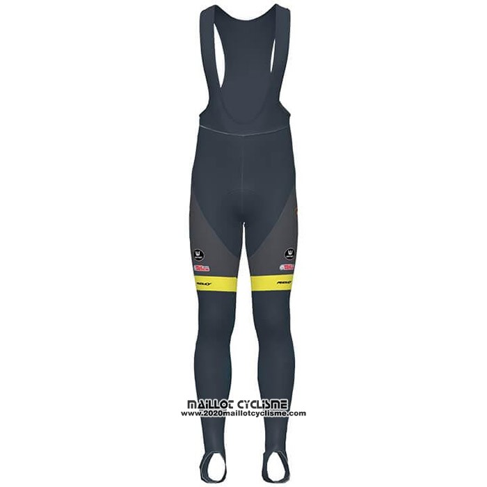 2020 Maillot Cyclisme Wallonie Bruxelles Jaune Rouge Manches Longues et Cuissard